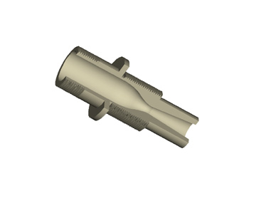 Cutout View of C-D Nozzle