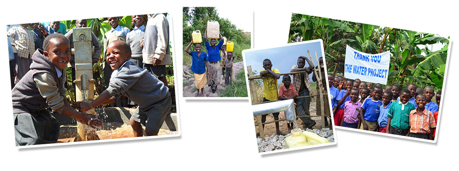 Give clean, safe water. Join the water project charity.