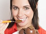 Anne Shooter samples the Belgian Chocolate Jaffa Sphere on sale at M&amp;S