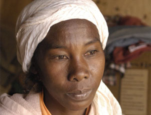 Haua Musa, lead female member of the WASH Committee, Fikaji, Bauchi Sate, Nigeria.