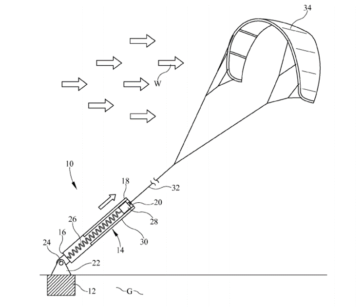 Power Generating Kite Patent